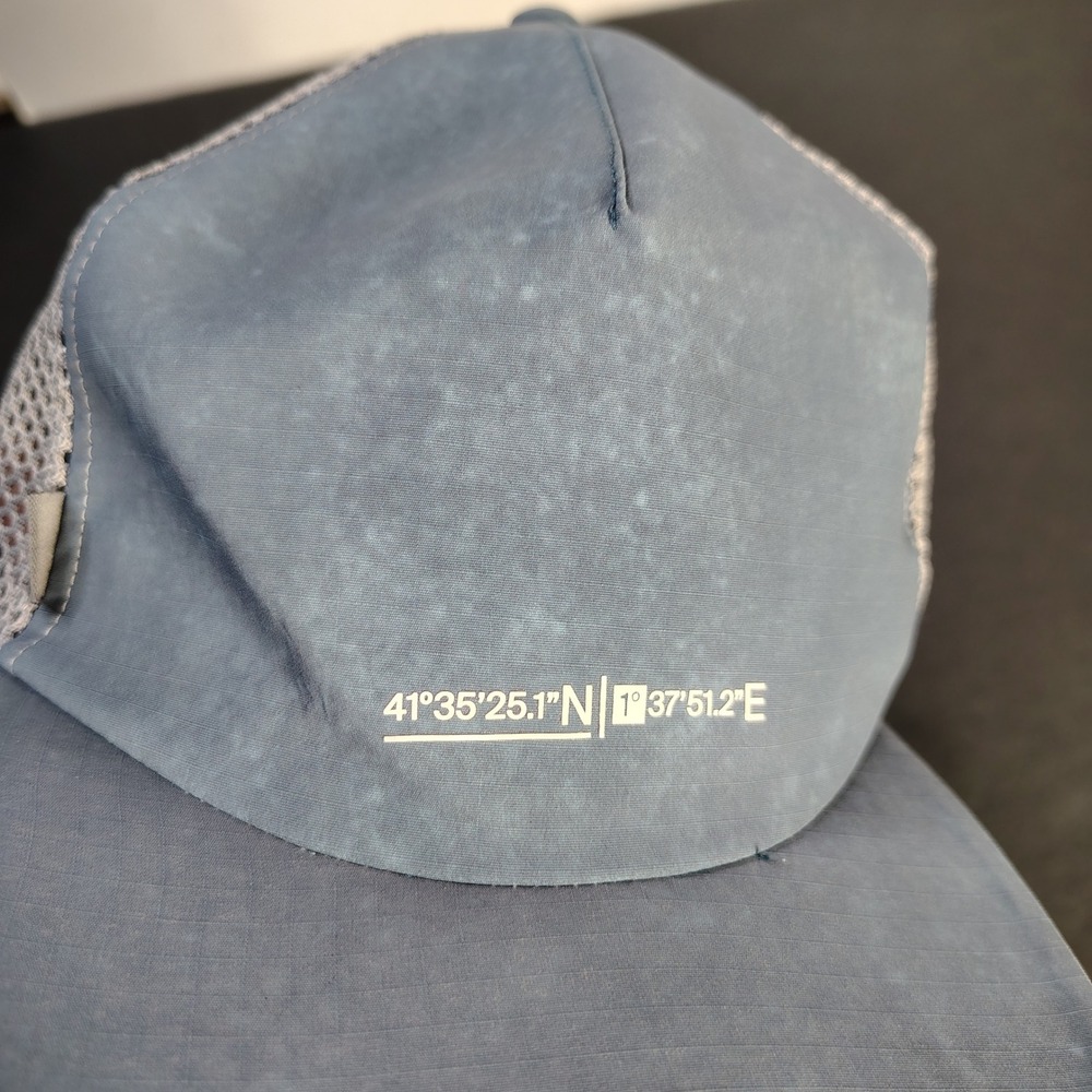 Buff Mens Trucker Hat OS Blue Ripstop Mesh Coordinates Gorpcore Adjustable Cap - Picture 9 of 10